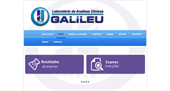 Desktop Screenshot of laboratoriogalileu.com.br